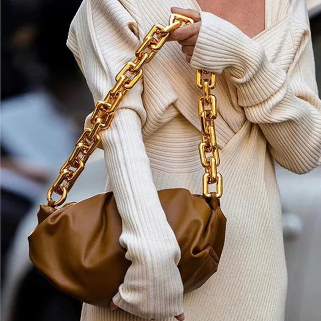 Luxury boho vintage chain Handbag