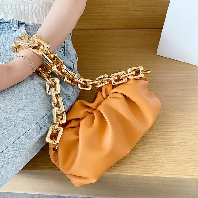 Luxury boho vintage chain Handbag