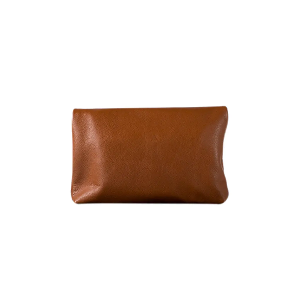 Maddie Leather Clutch