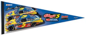 Mark Martin Kellogg's Carquest #5 (2009) NASCAR Action Premium Felt Pennant