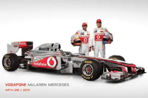 McLaren Mercedes MP4-26 2011 (Hamilton, Button) - Pyramid (UK)