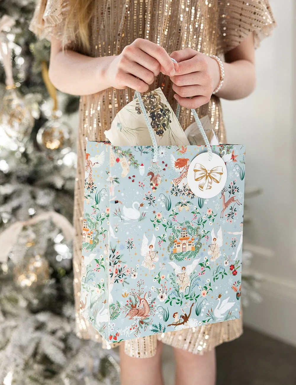 Medium Gift Bag - An Enchanted Christmas