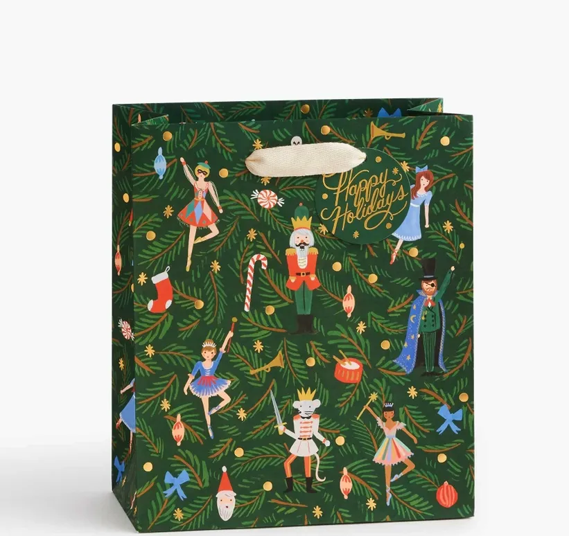 Medium Gift Bag- Nutcracker