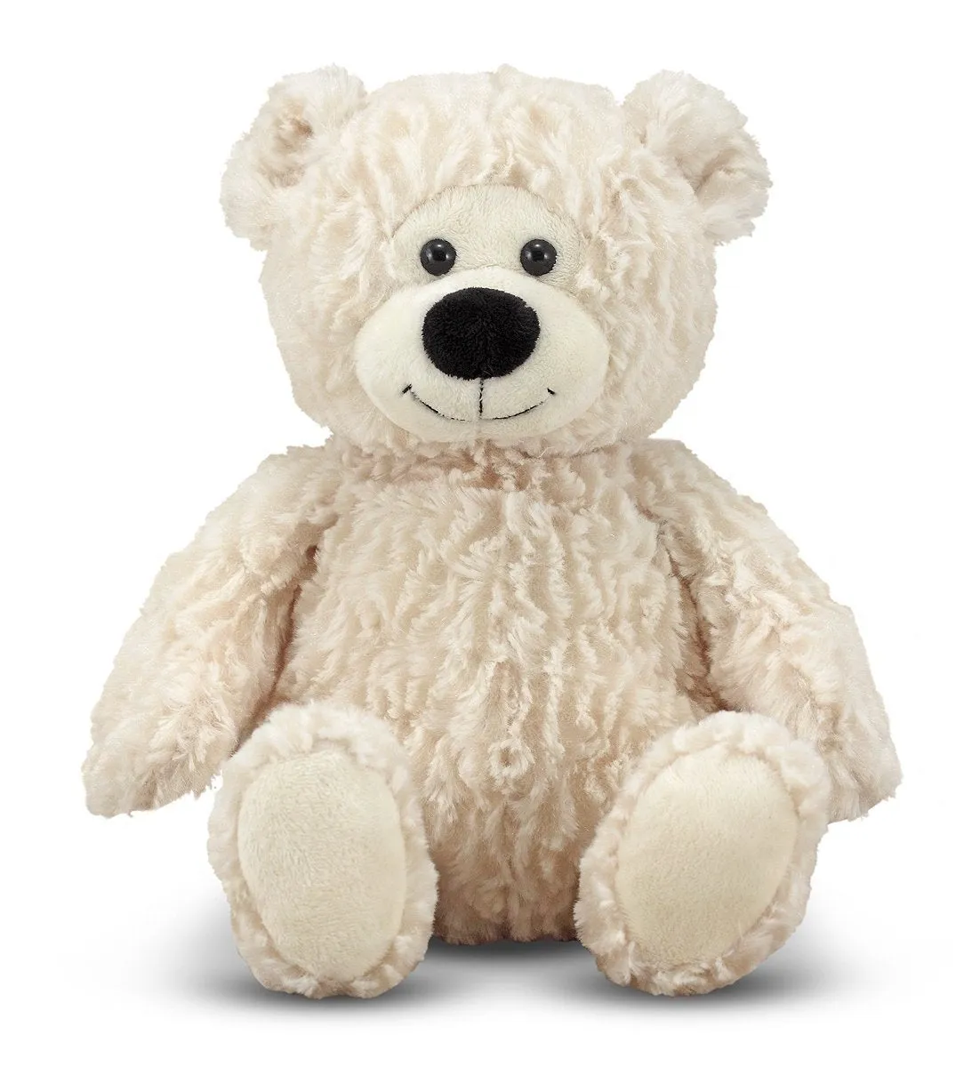 Melissa & Doug - Blizzard Bear Teddy Bear Stuffed Animal (14 inches long)