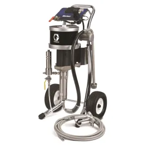 Merkur 45:1 Cart-Mount Airless Spray Package, XTR-5 Gun, 519 XHD Tip, 25 ft (7.6 m) Fluid Hose, Fluid Filter