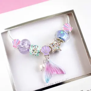 Mermaids Tail Charm Bracelet