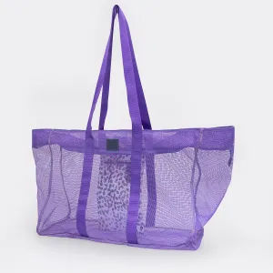 Meshie Jumbo Beach Bag PURPLE