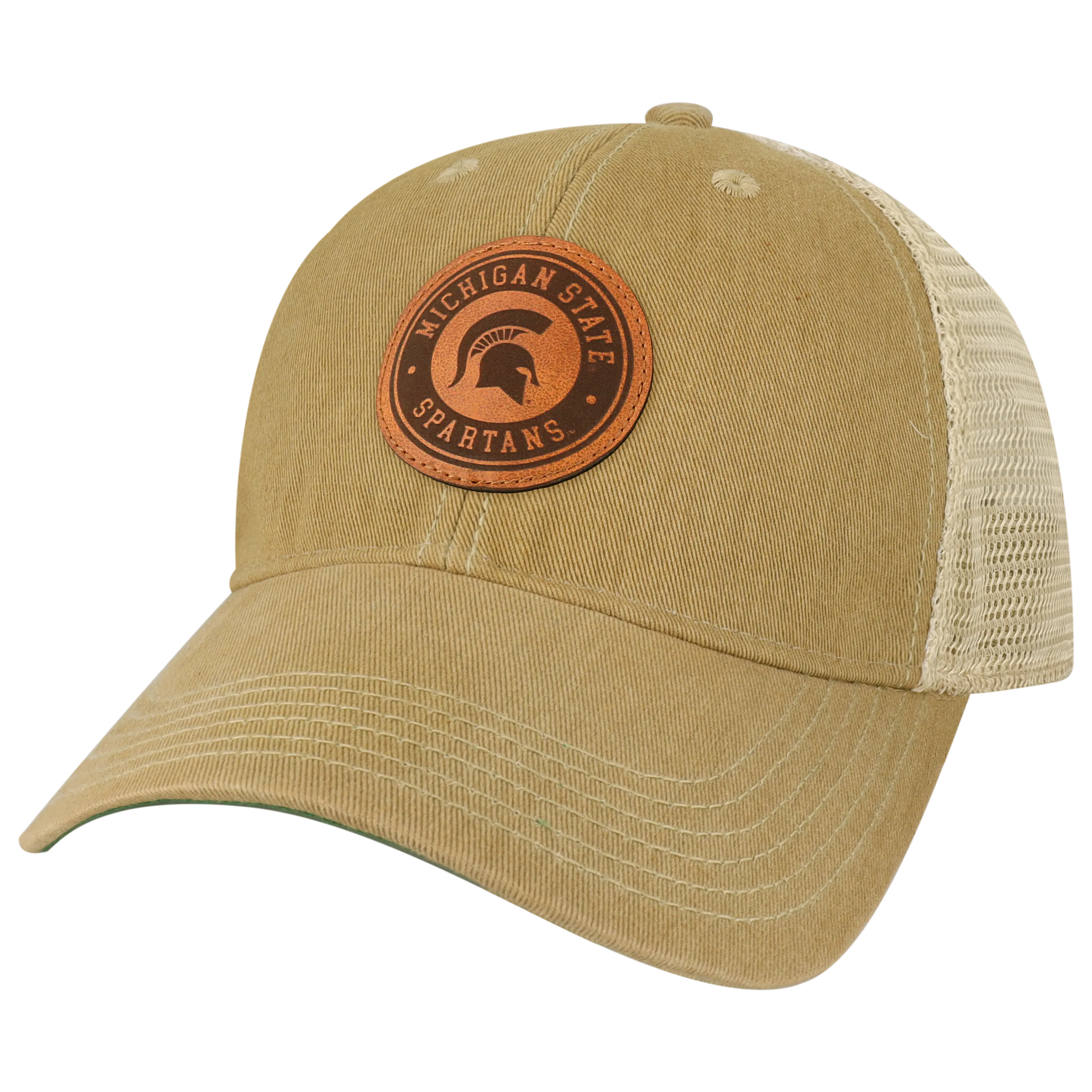 Michigan State Old Favorite Khaki Trucker