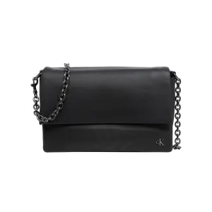 Mono Flap Bag - Black