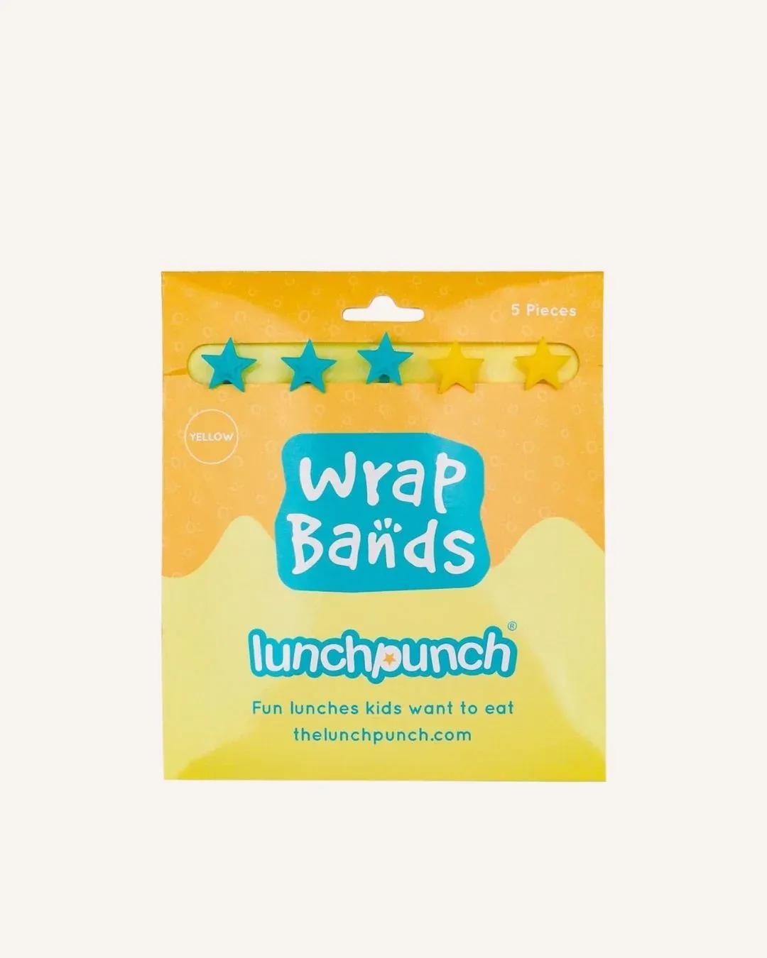 MontiiCo Silicone Wrap Bands - Yellow