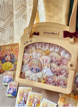 Morning Glory~Kawaii Lolita Checkered Itabag Multicolors