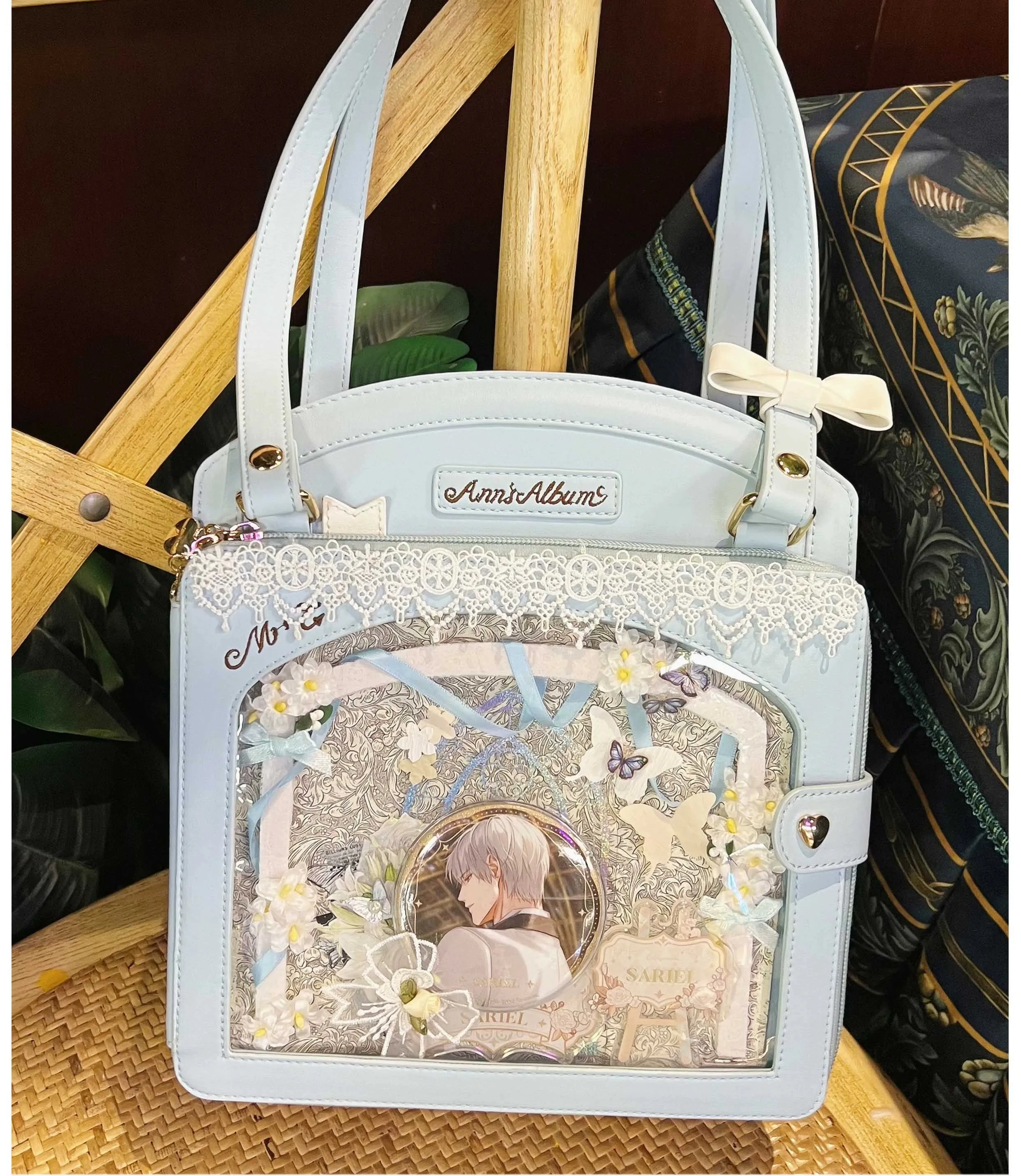 Morning Glory~Kawaii Lolita Checkered Itabag Multicolors