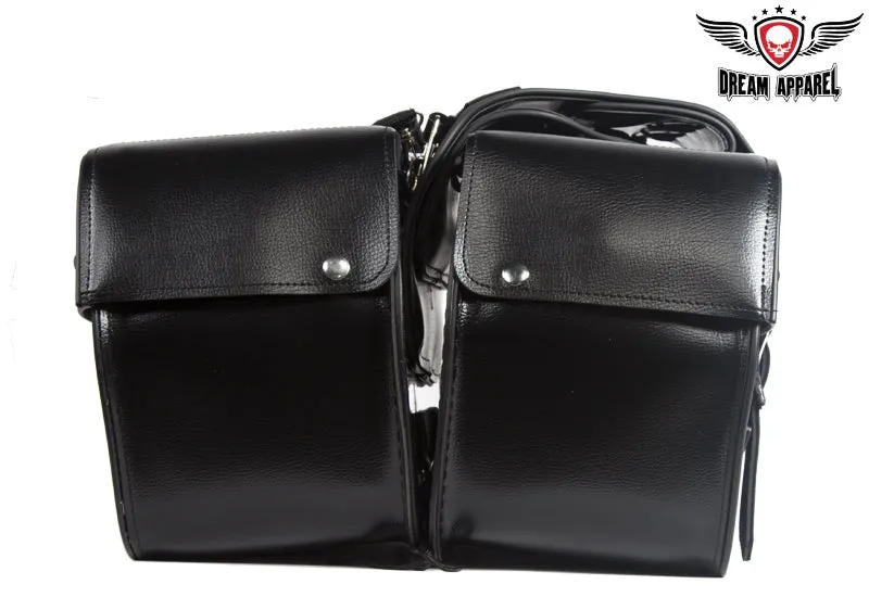 Motorcycle Saddlebag With Hook