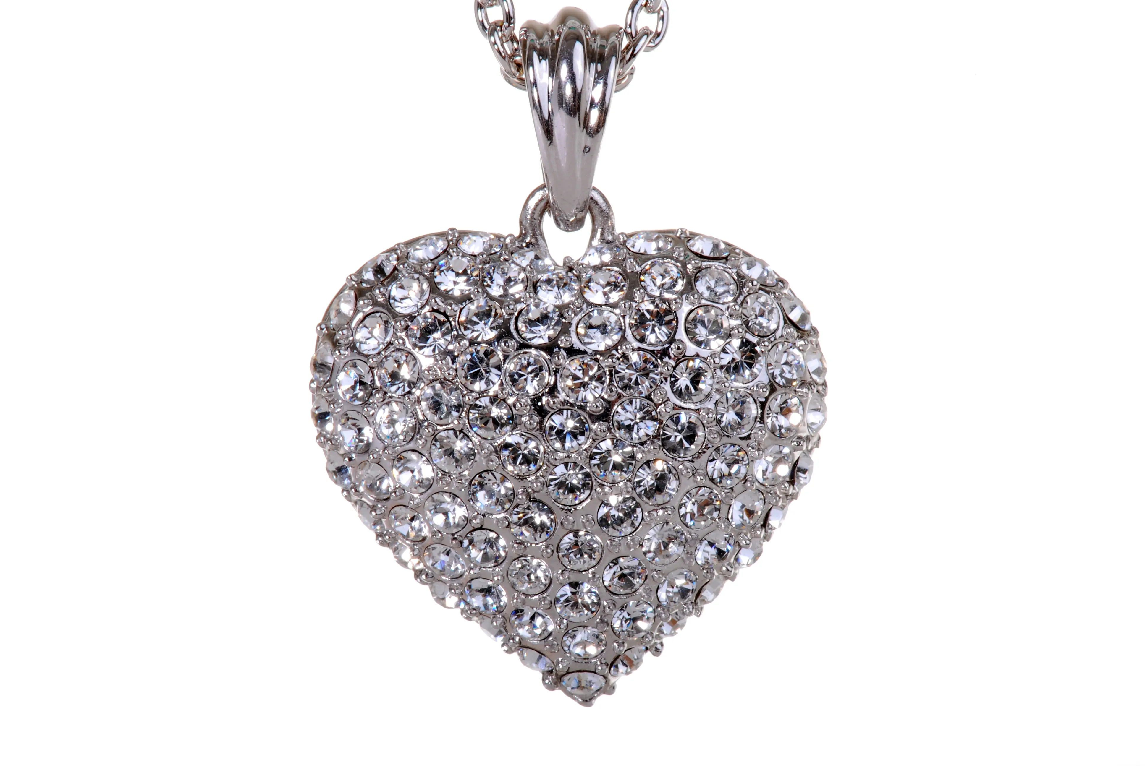 N7116 Queen of Hearts Swarovski Crystal Necklace