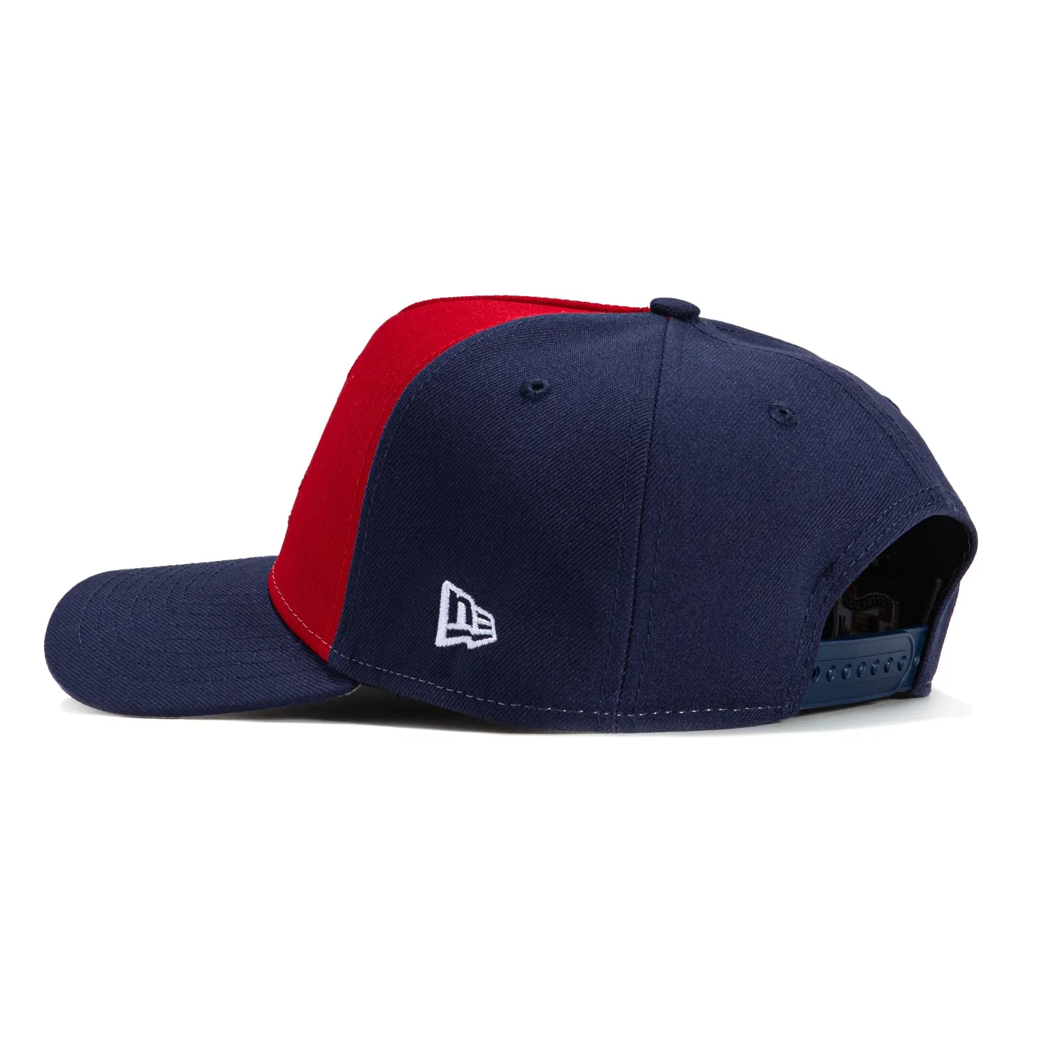 New Era 9Forty A-Frame Chicago White Sox Rail Snapback Hat - Red, Navy, White