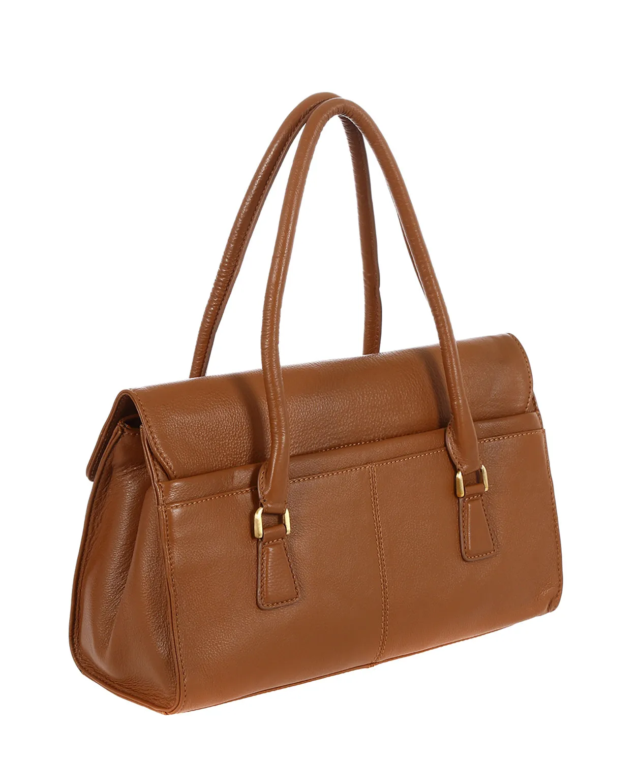 'Nicola' Tan Leather Handbag