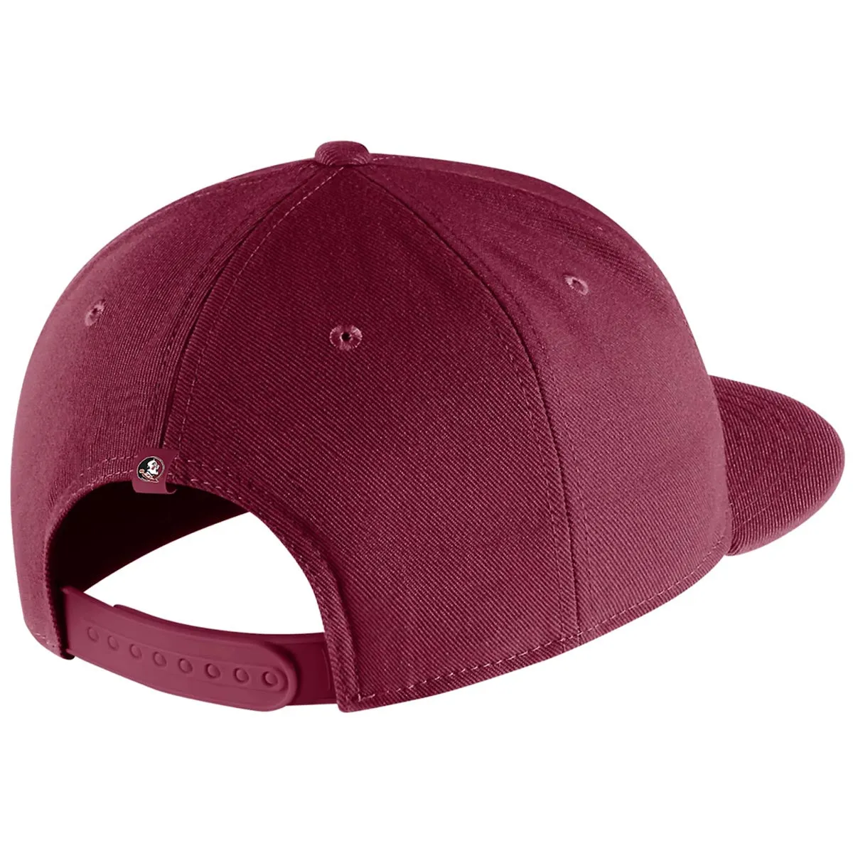 Nike 2023 Florida State Seminoles Retro Flat Bill Snapback Cap - Garnet