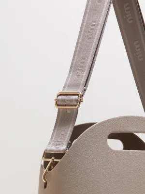 Nim Shoulder Strap | Taupe/Gold