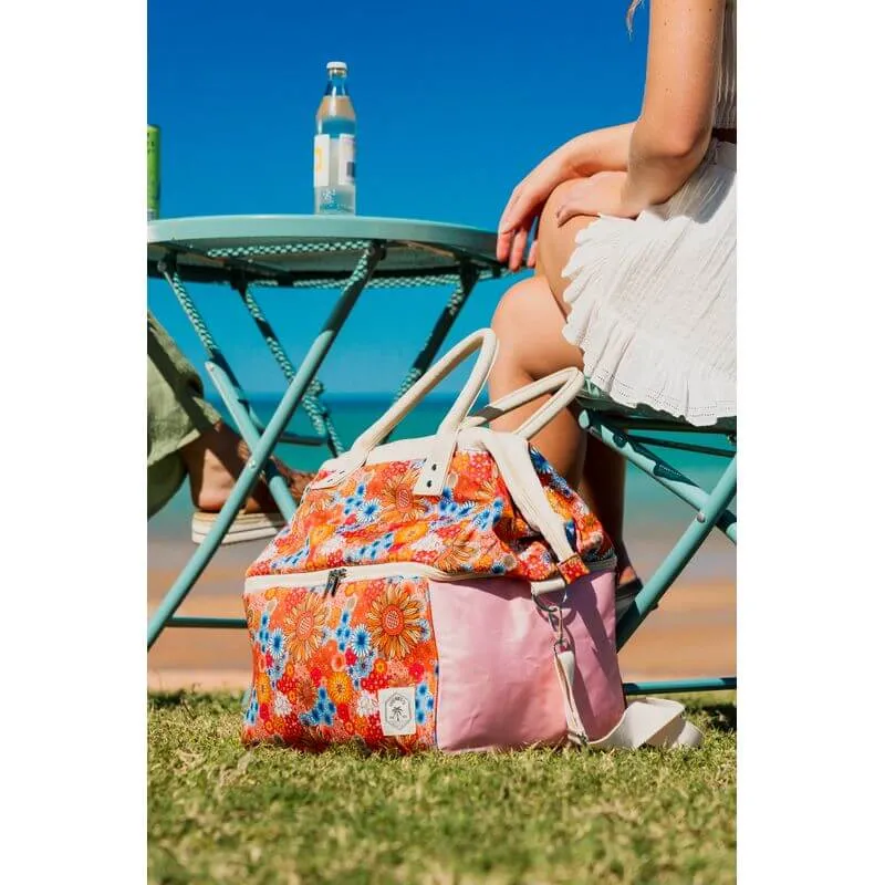 Noosa Premium Picnic Cooler Bag Retro Springs