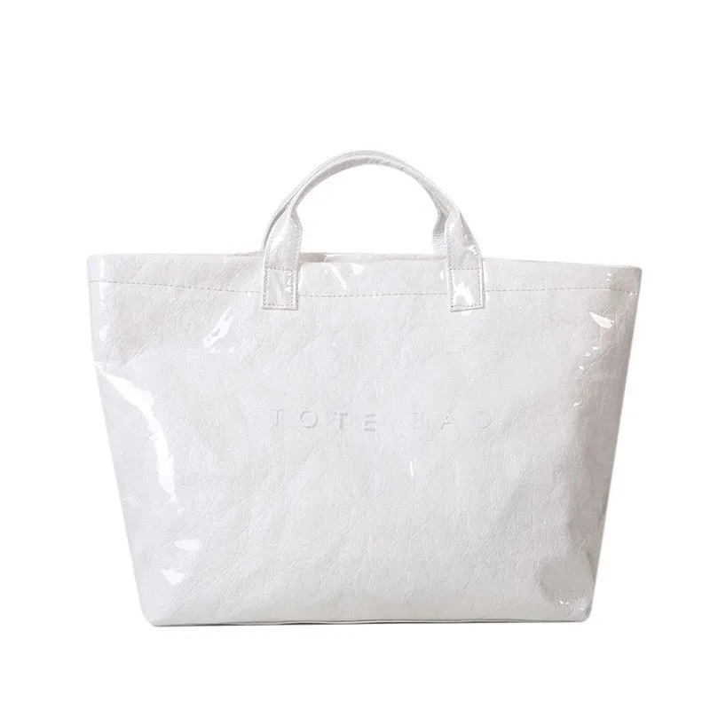 Patent Leather Tote Bag | Blank House