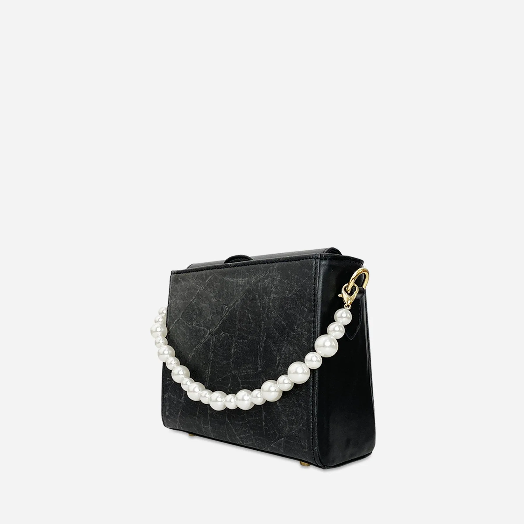 Pearl Vegan Crossbody Bag