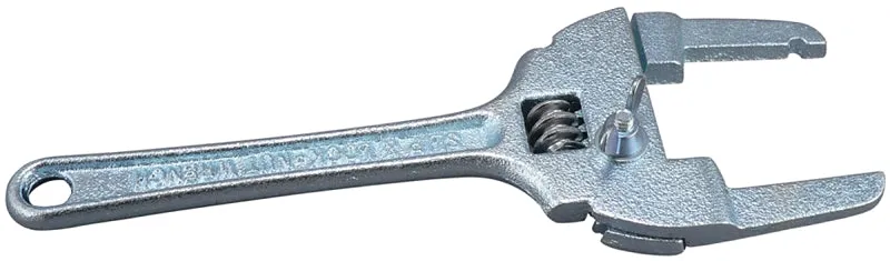 Plumb Pak PP840-6 Adjustable Wrench, 1 to 3 in Jaw :CD: QUANTITY: 1