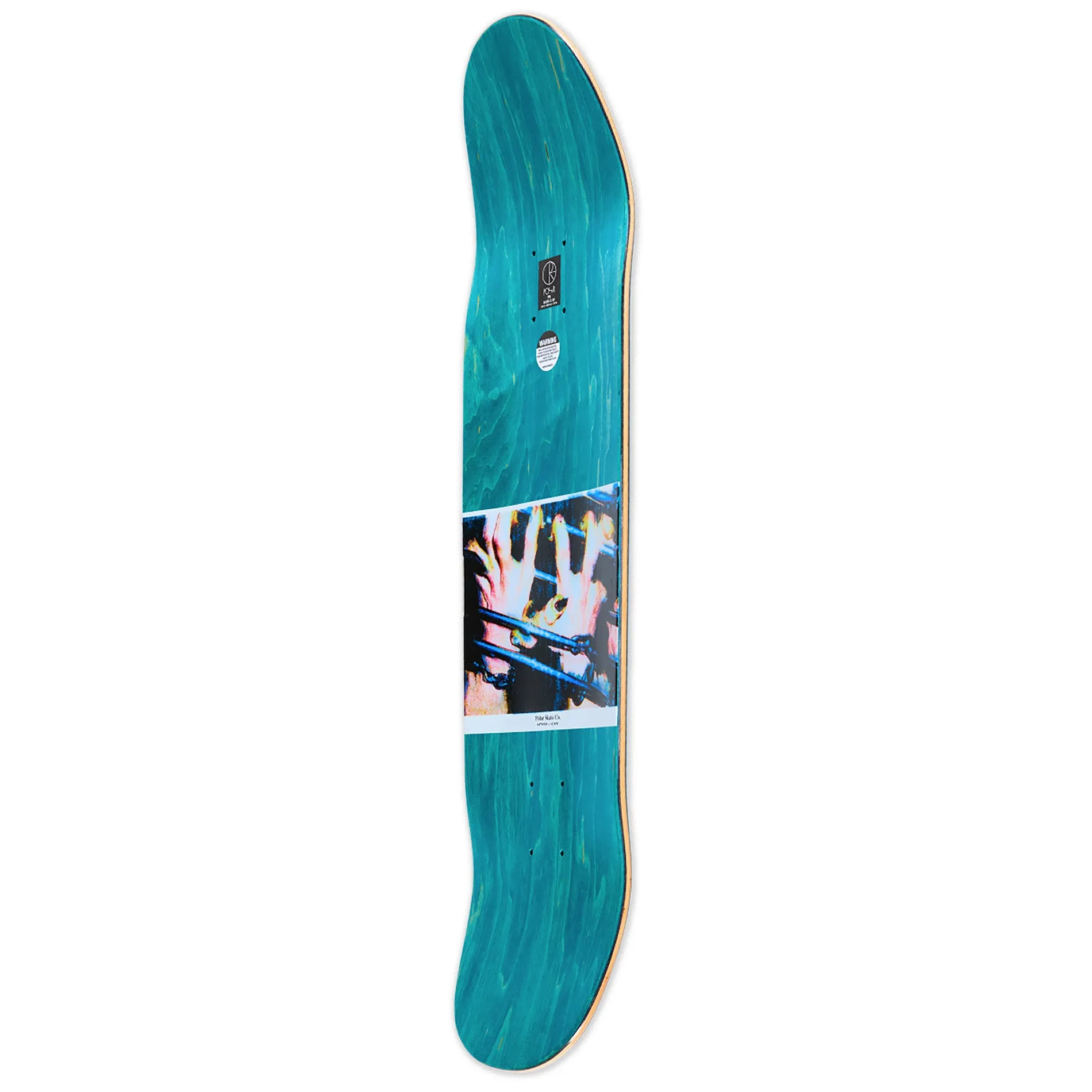 Polar Skate Co Paul Grund Tweaked Hands Shaped Deck P9 Shape