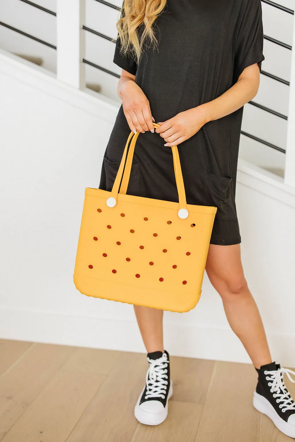 PREORDER: Waterproof Tote Bag in Marigold