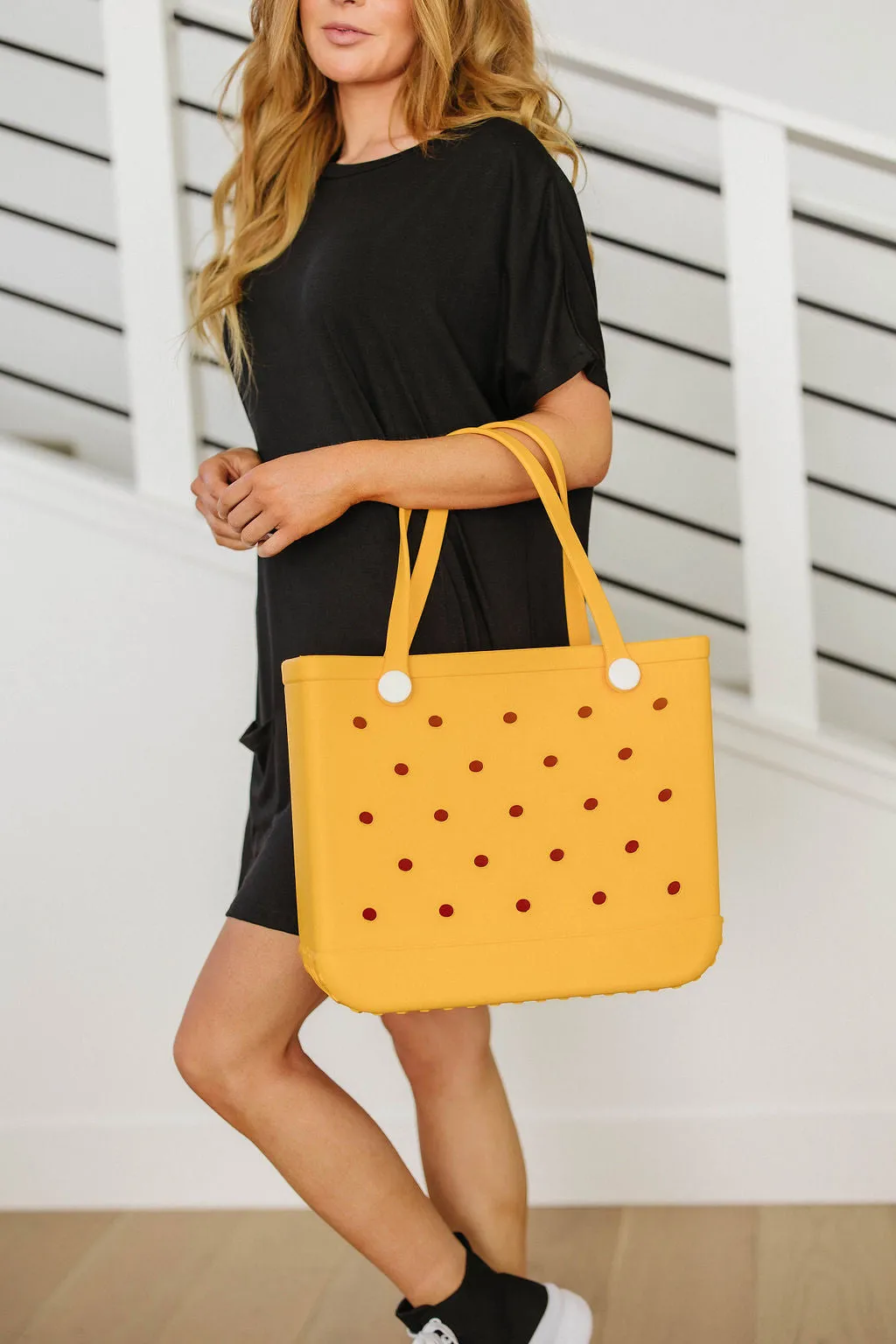 PREORDER: Waterproof Tote Bag in Marigold