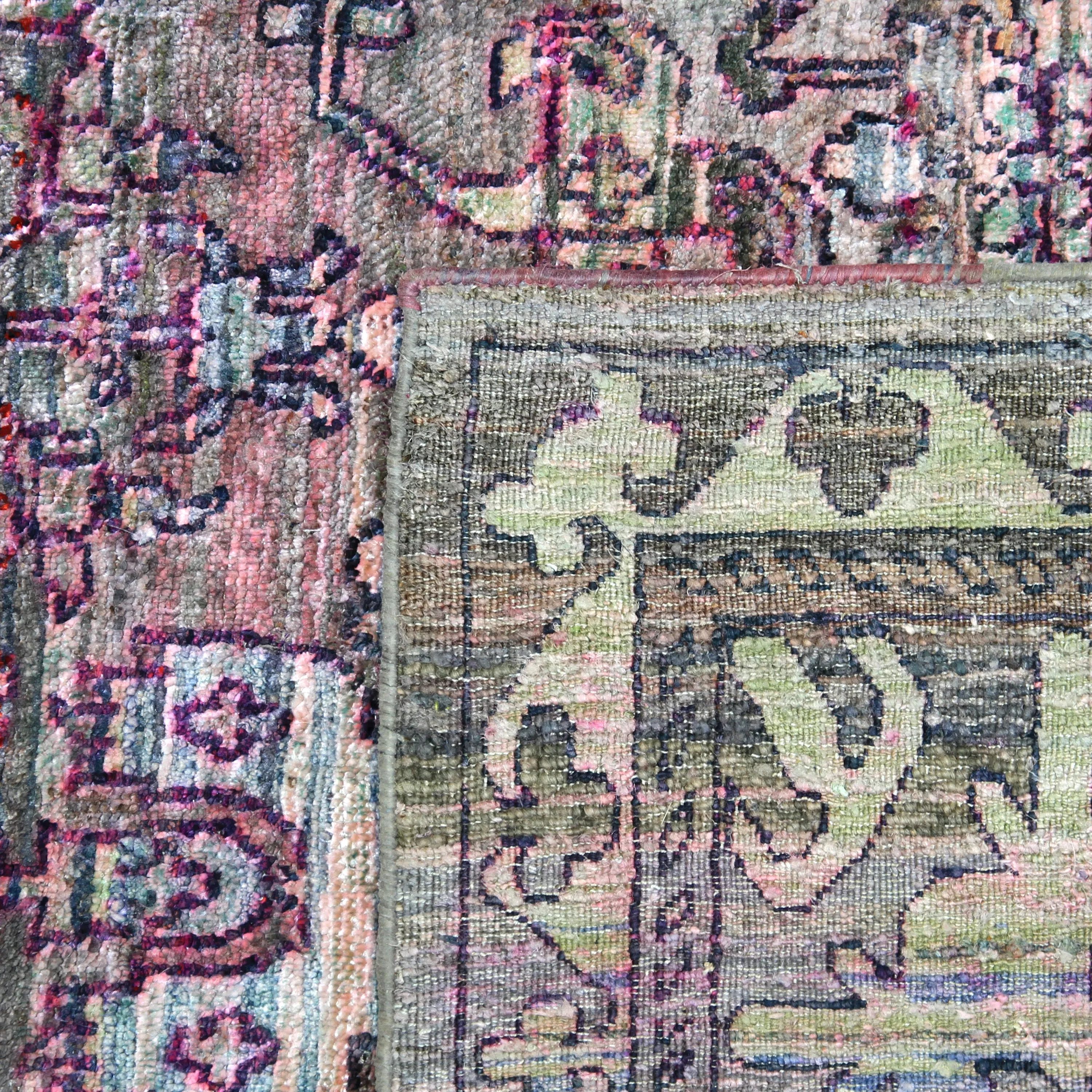 Purple Alchemy Transitional Silk Rug - 9'8" x 13'7"