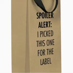 PYAG Spoiler Alert Wine Bag