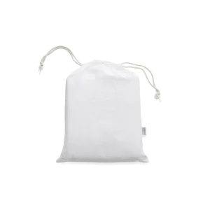 Relaxed Cotton Storage Bag - Snow