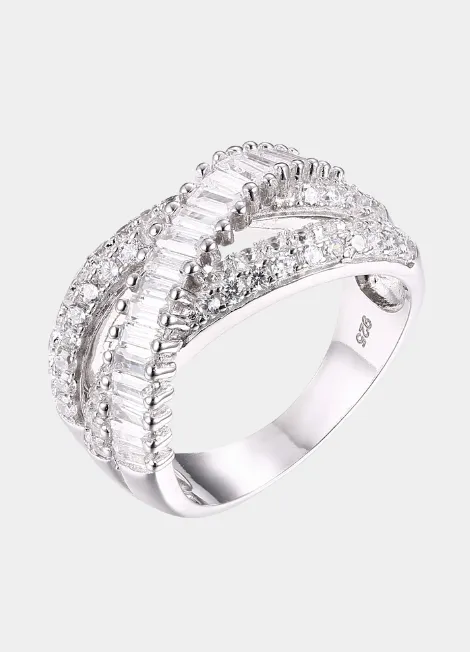 Ring | Rhino Glam | White | Cubic Zirconia