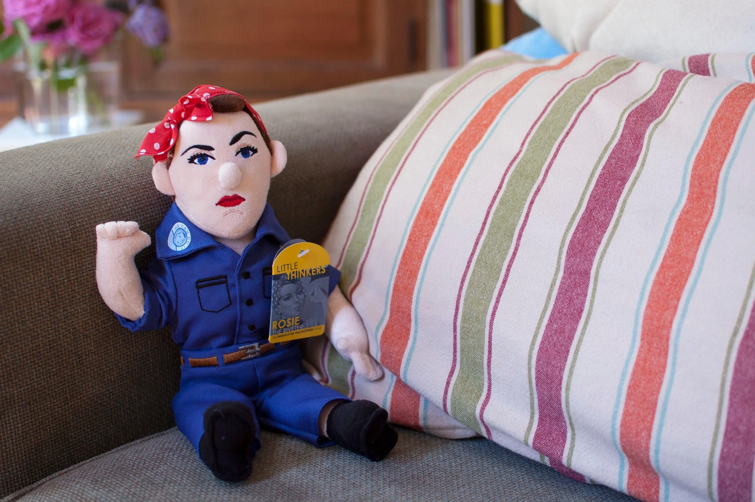 Rosie the Riveter Plush Doll