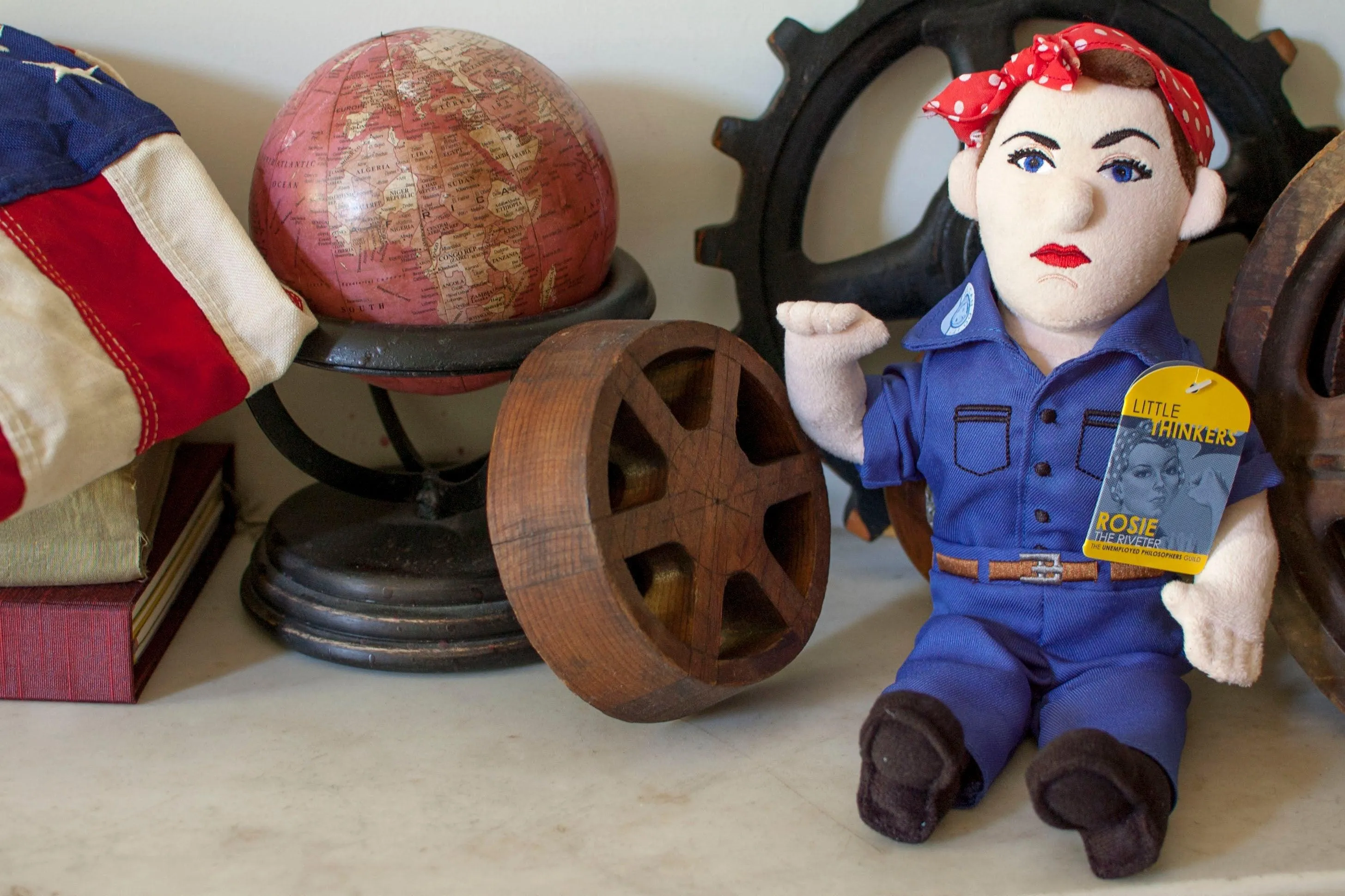 Rosie the Riveter Plush Doll