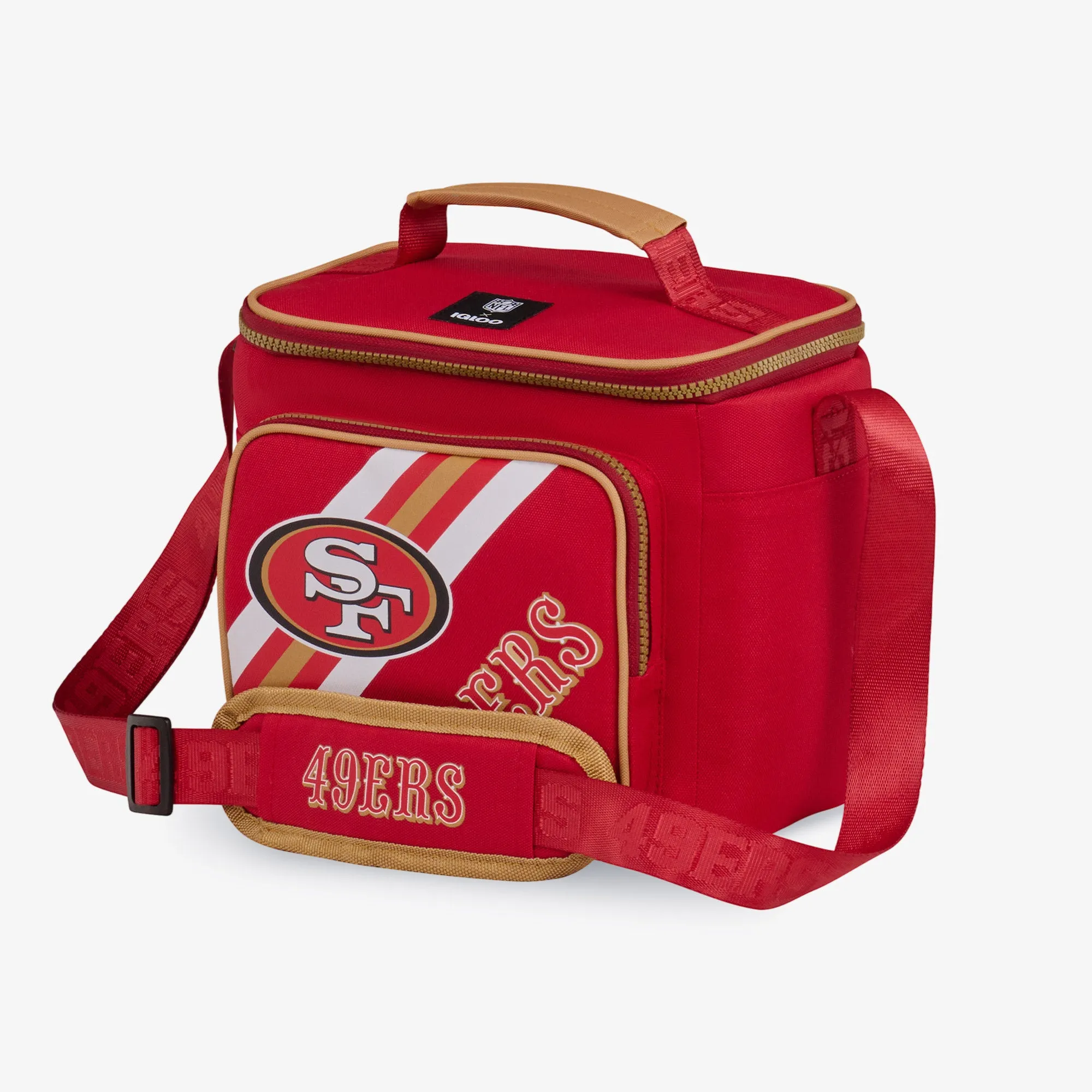 San Francisco 49ers Square Lunch Cooler Bag