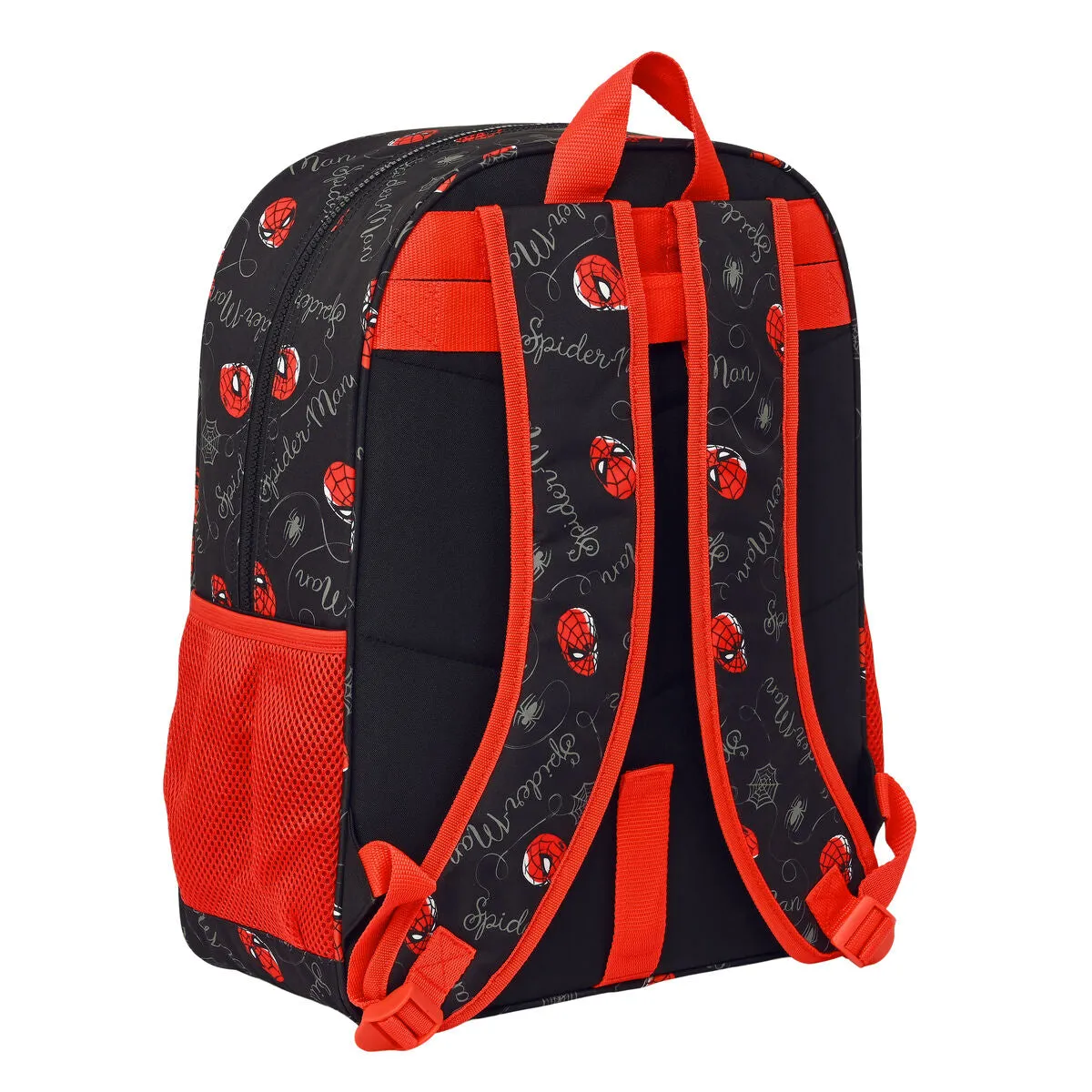 School Bag Spider-Man Hero Black 33 x 42 x 14 cm