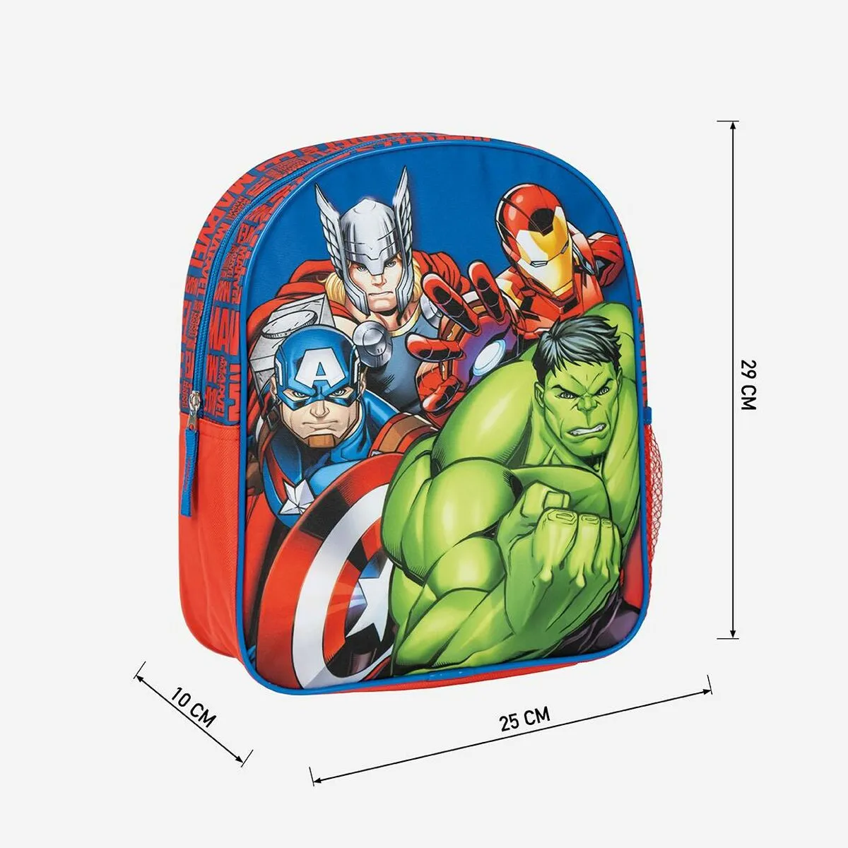 School Bag The Avengers Blue 25 x 20 x 30 cm