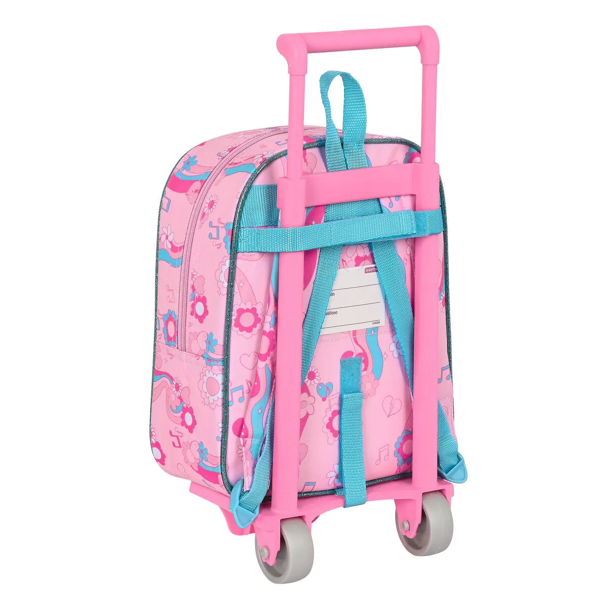 School Rucksack With Wheels Lol Surprise! Glow Girl Pink (22 X 27 X 10 Cm)