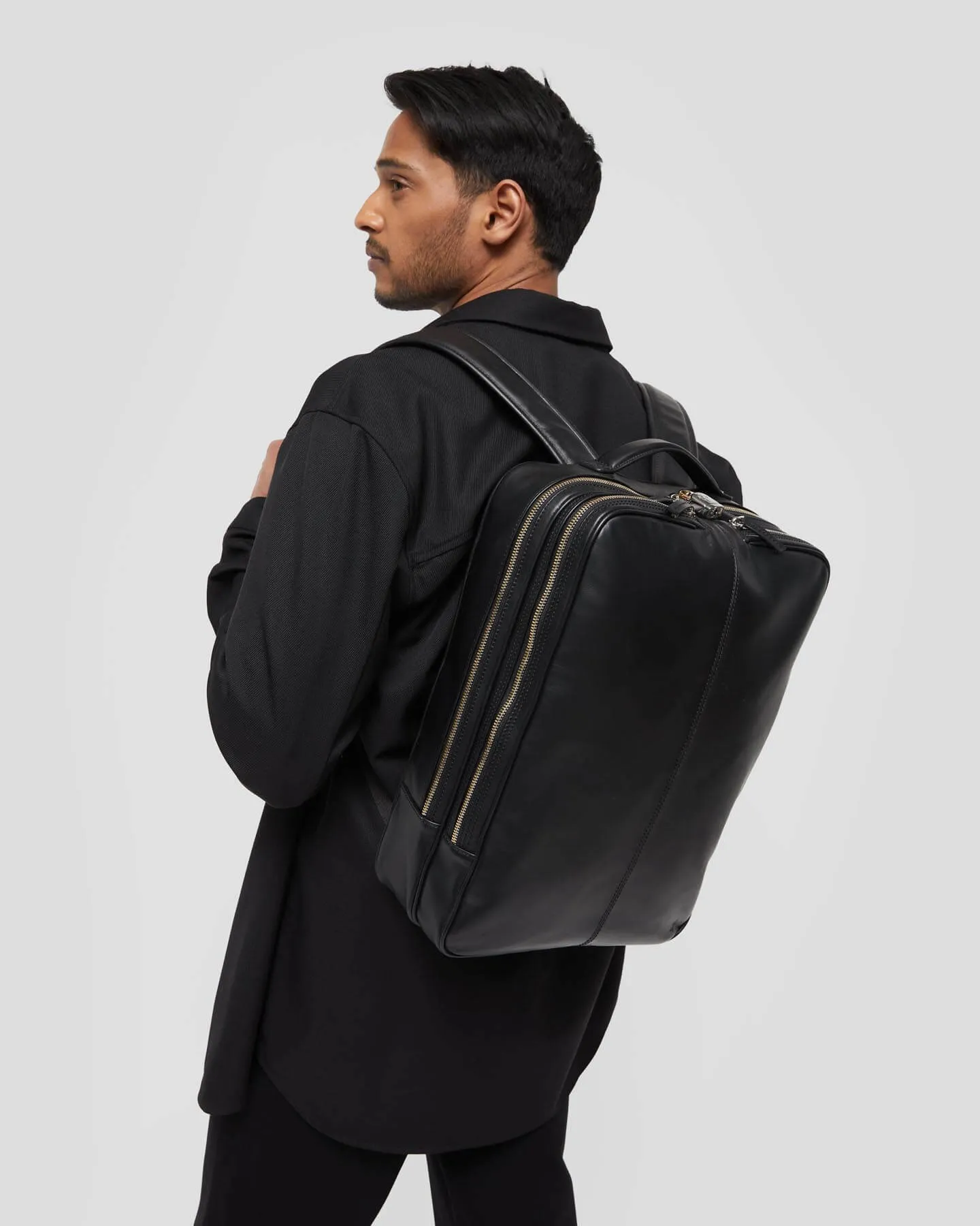 Serio Leather Backpack