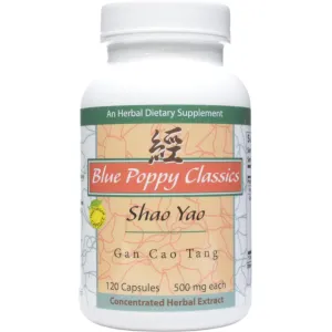 Shao Yao Gan Cao Tang 120 capsules by Blue Poppy