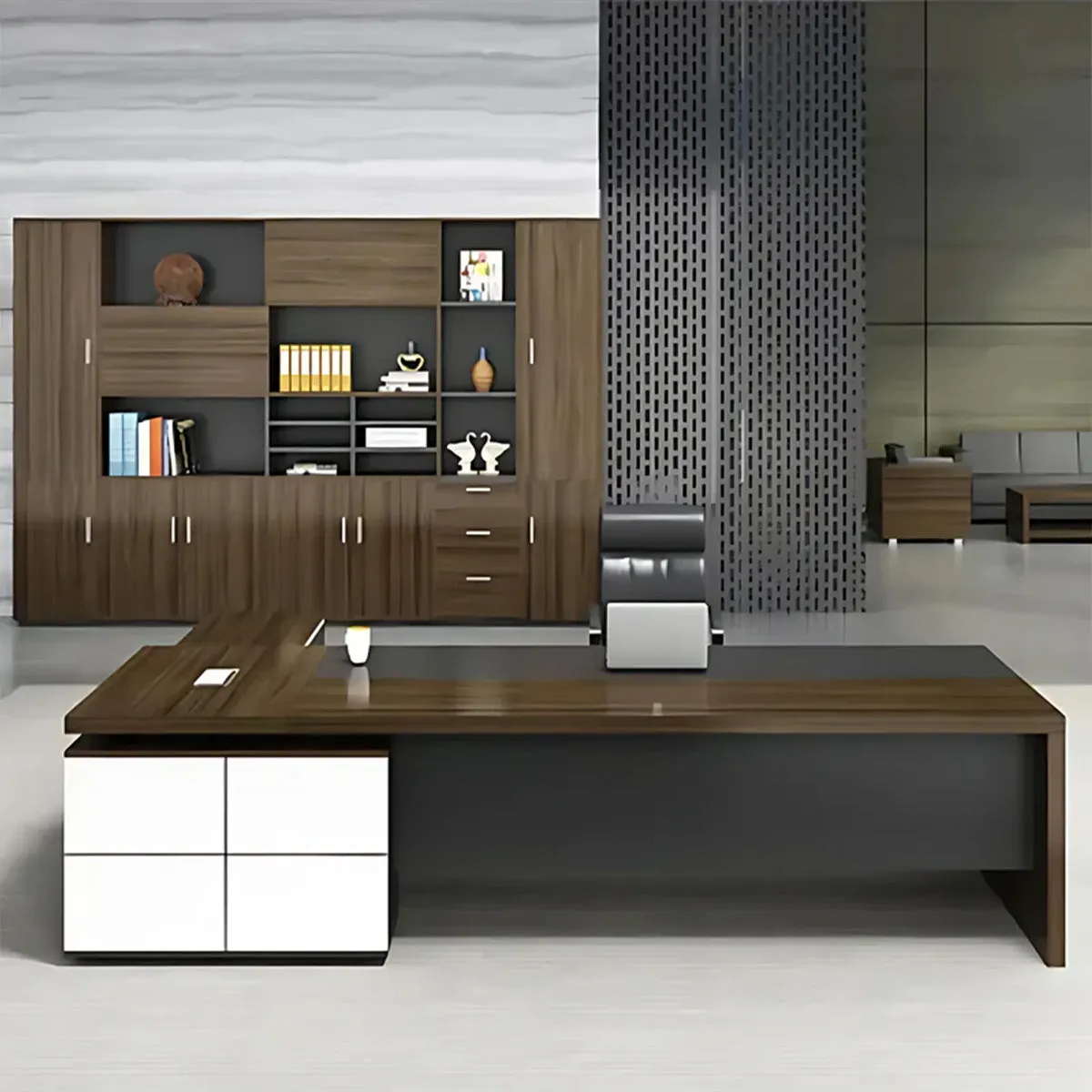 Simple Modern Office Furniture Plate Desk Supervisor Desk