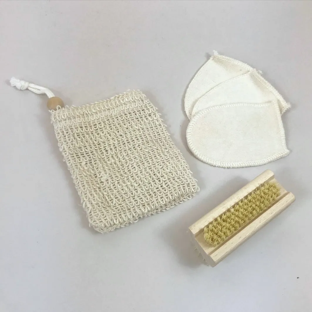 Sisal soap mitt