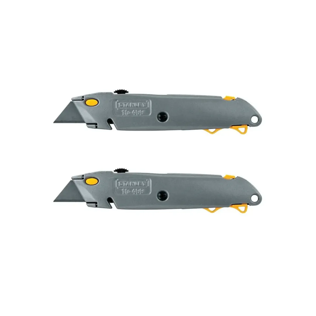 Stanley Quick Change Retractable Utility Knife - 2 Pack