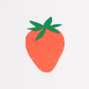 Strawberry Napkins (x 16)