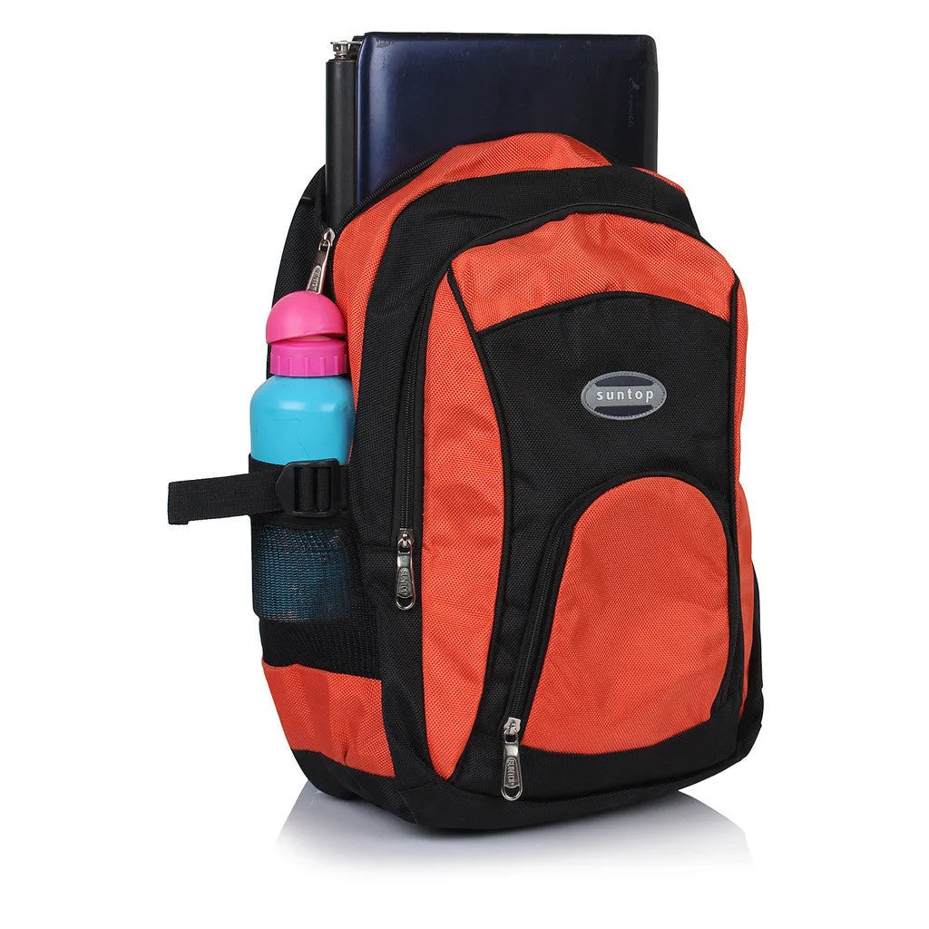 Suntop A30 23 L Backpack(Black and Orange)