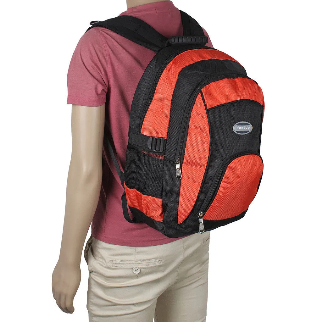 Suntop A30 23 L Backpack(Black and Orange)