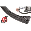 TechFlex - 1/2 Inch F6-Self Wrap Sleeving Black 10ft