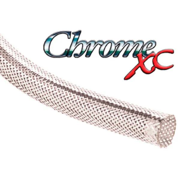 Techflex CHN050M 1/2in Chrome Standard FlexoChrome 100FT