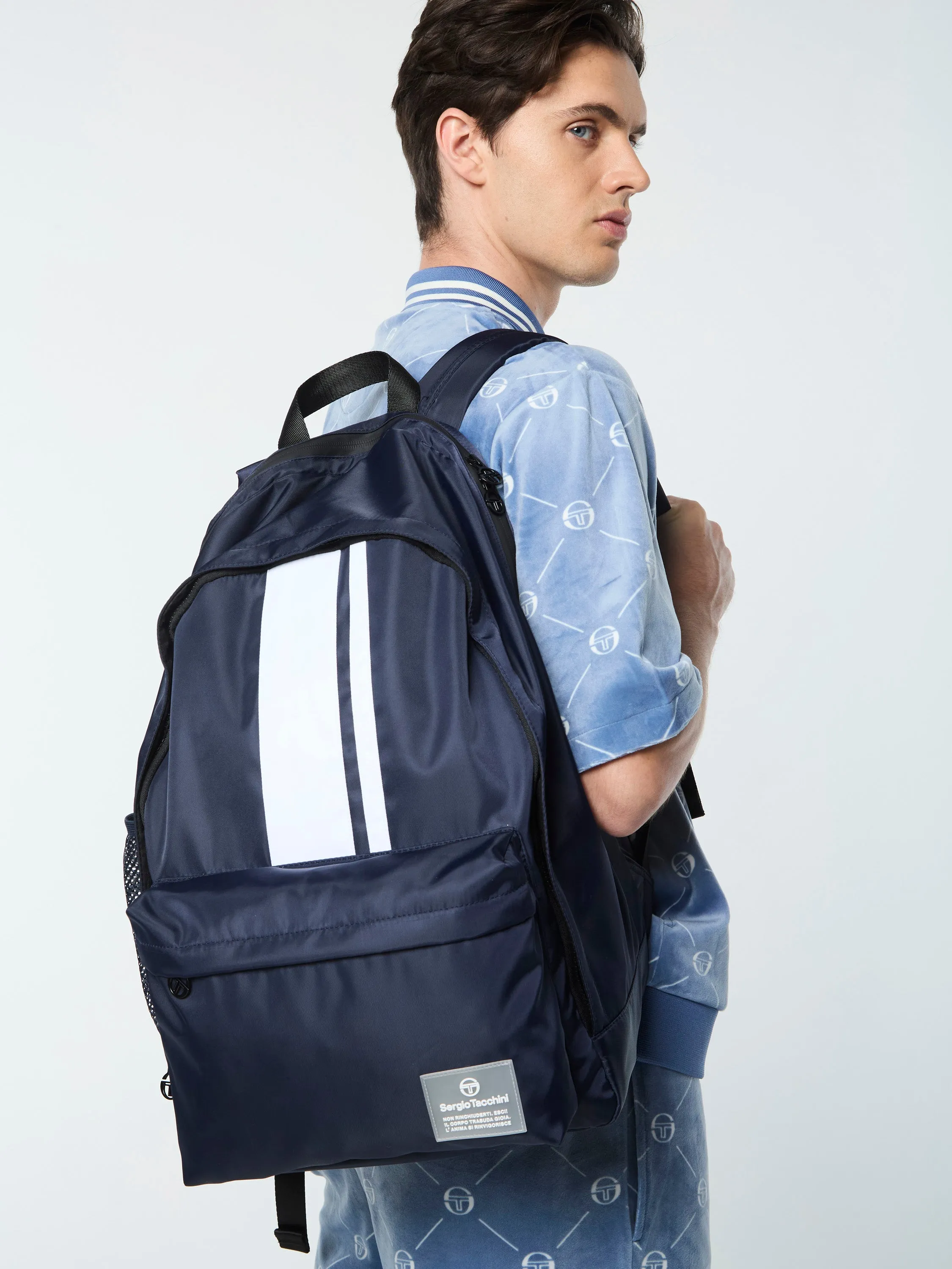 Tennis Back Pack- Maritime Blue